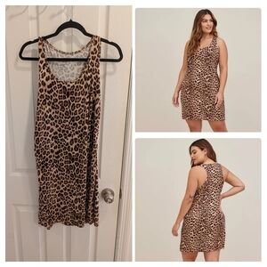 Leopard super soft dress